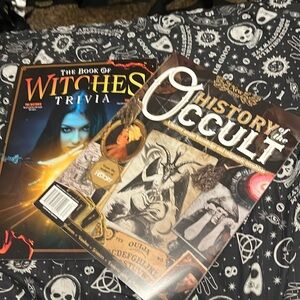 Book Of Witches Trivia & History Of The Occult 2 Magazine Bundle Halloween Goth